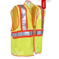 Unisex Neon Green High-Visibility Work Vest